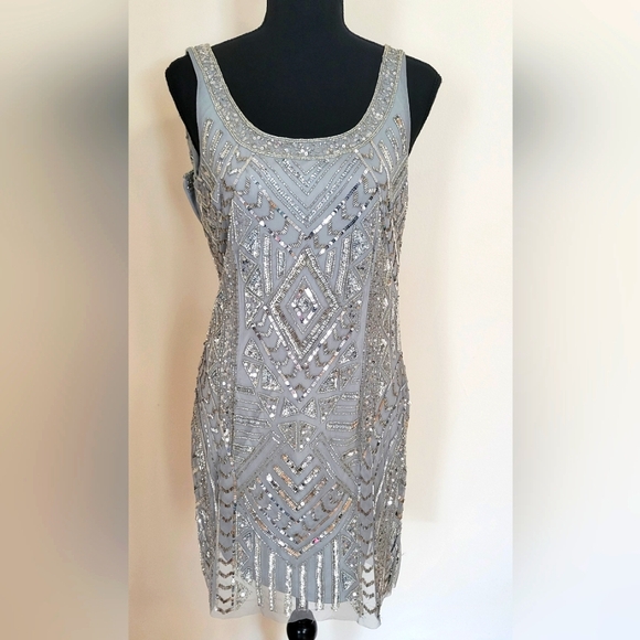 Gianni Bini Beaded Sequin Coctail Dress Size XS - Picture 10 of 10